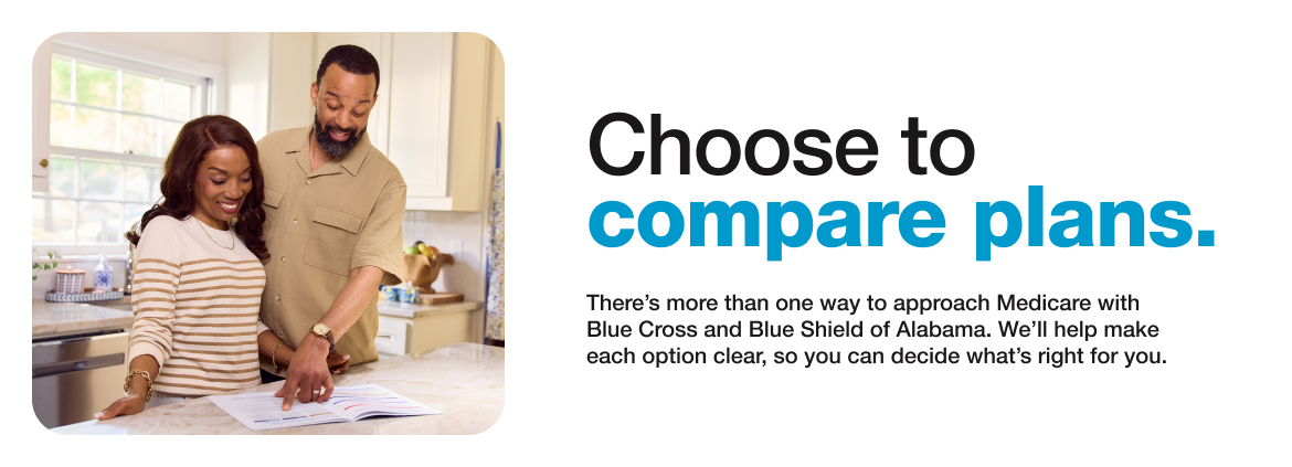 Choose to compare plans.