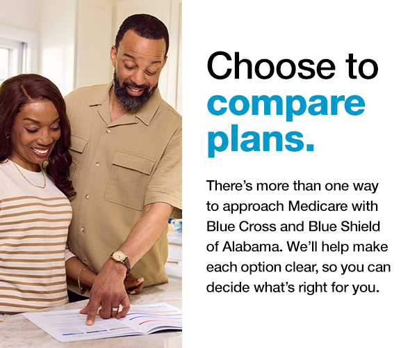 Choose to compare plans.